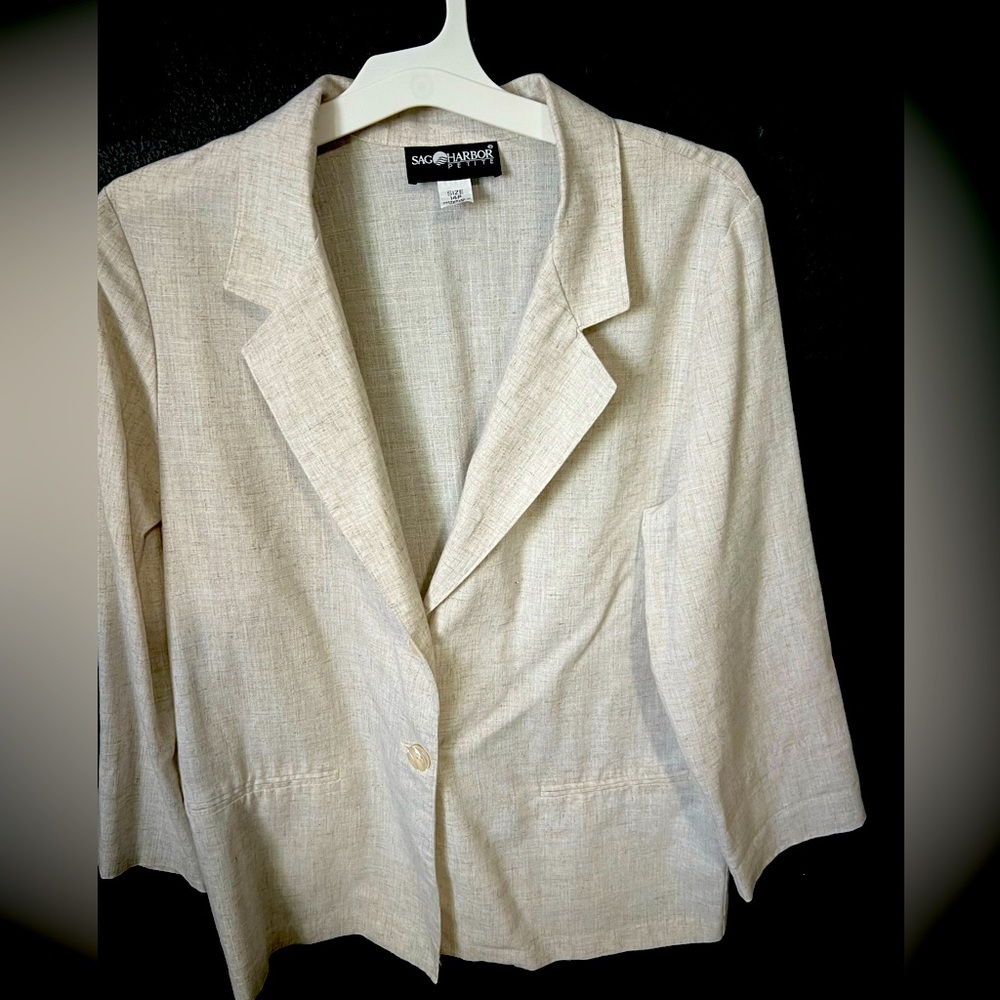 Linen blazer vintage